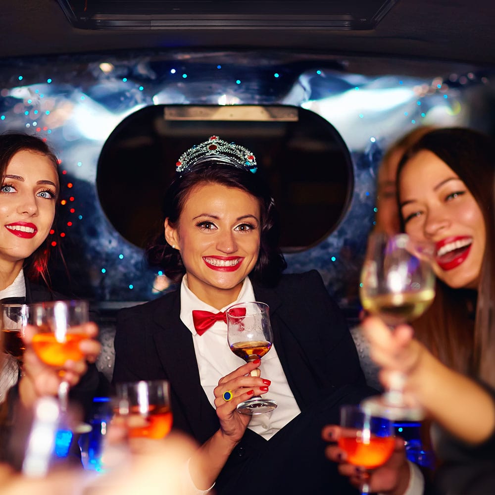 Limousine service Rolling Meadows night on the town